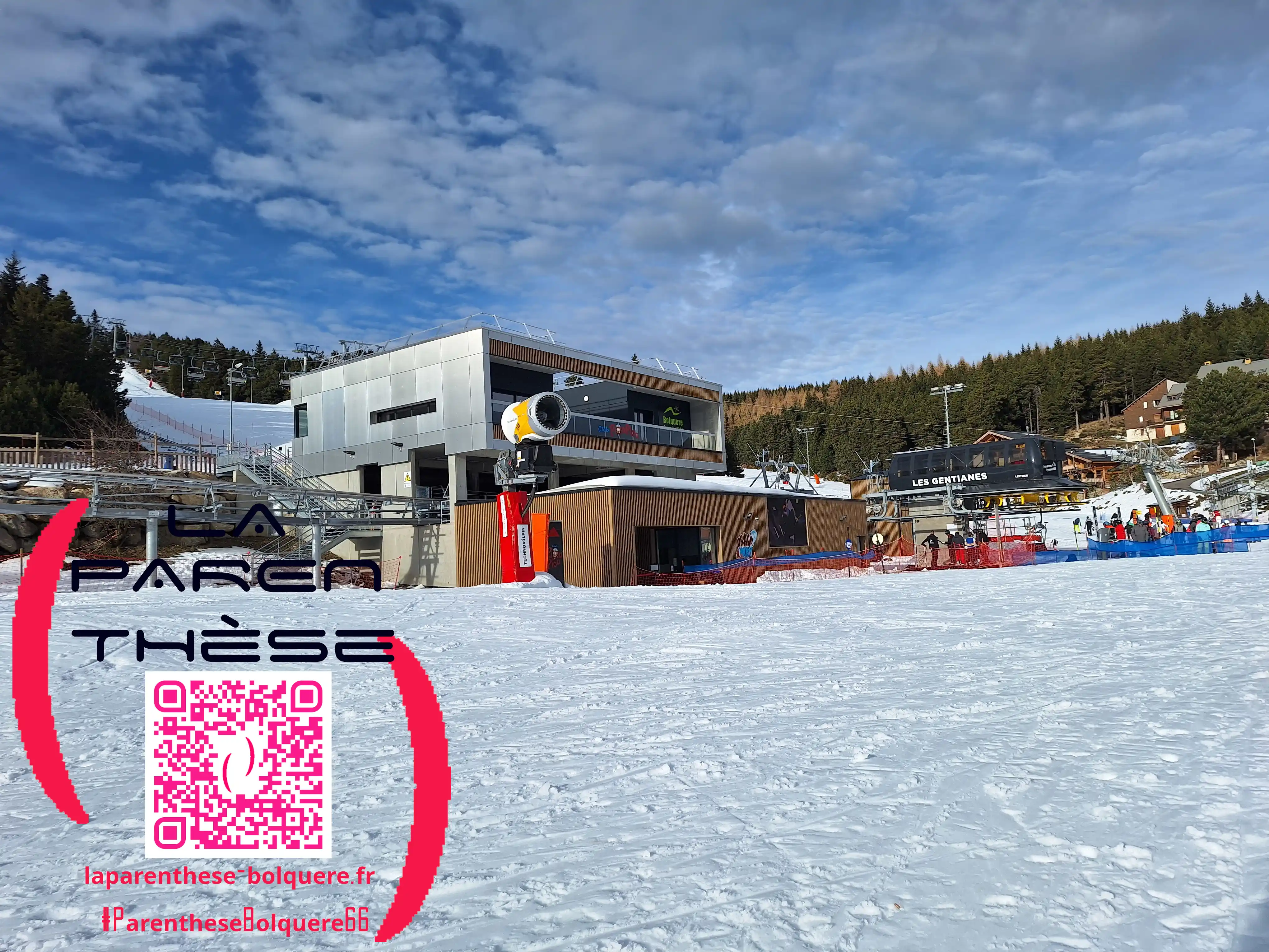 De la neige fraiche sur le secteur Pyrénées 2000