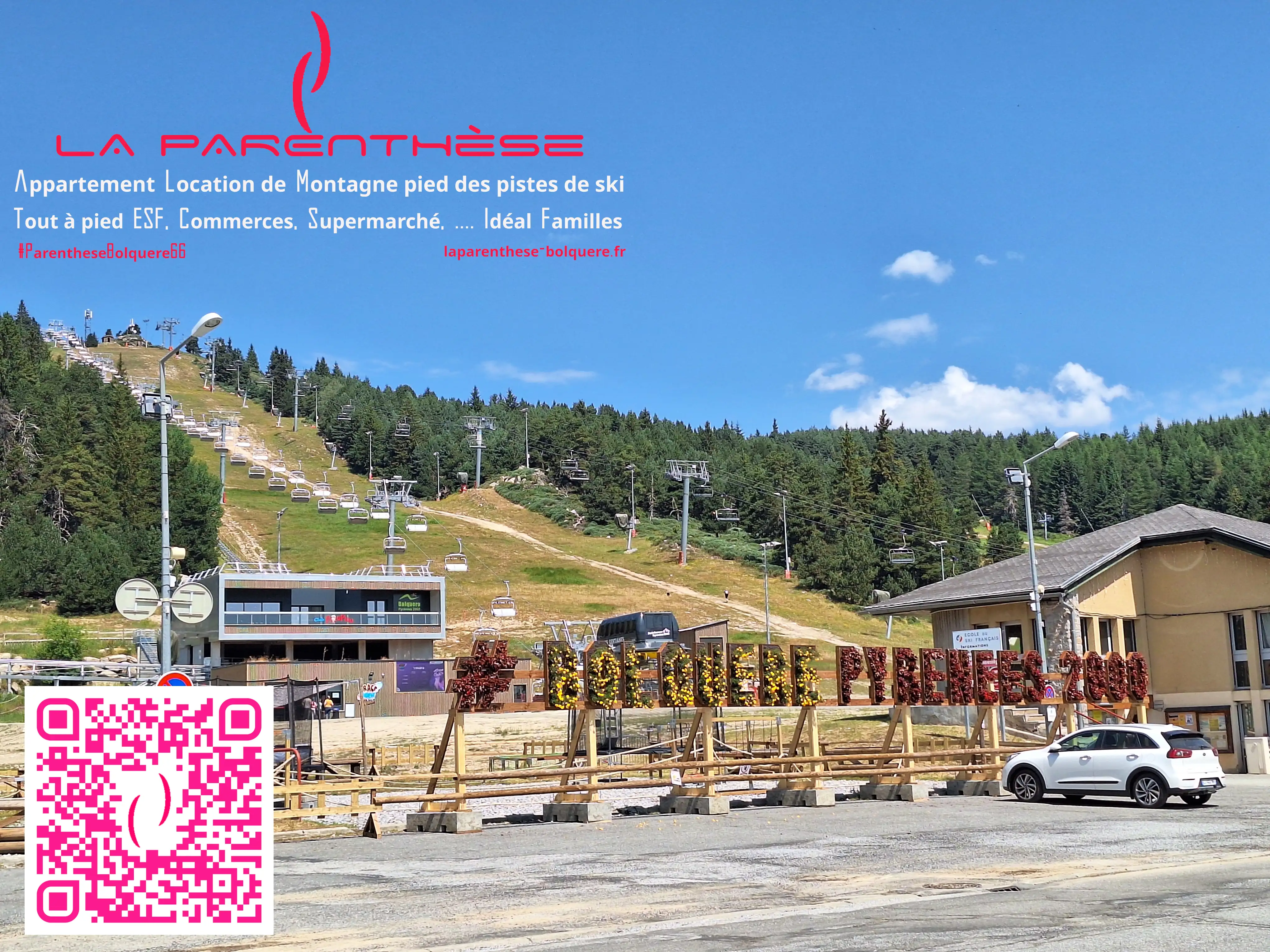 Appartement tout confort à louer à Bolquère Pyrénées 2000 pour séjours nature et vélo