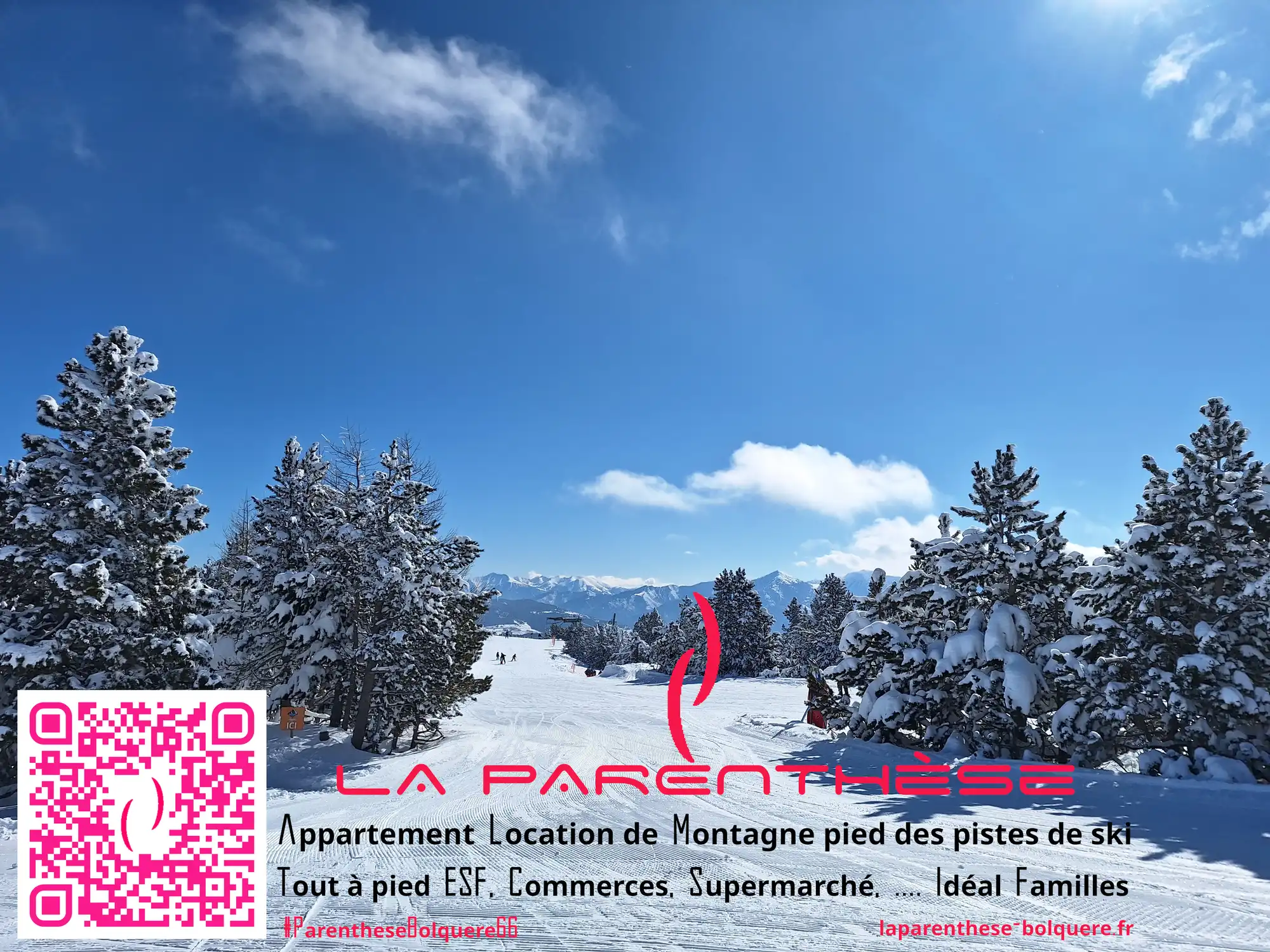 Louez La Parenthèse au pied des pistes de ski dans les Pyrénées Catalanes